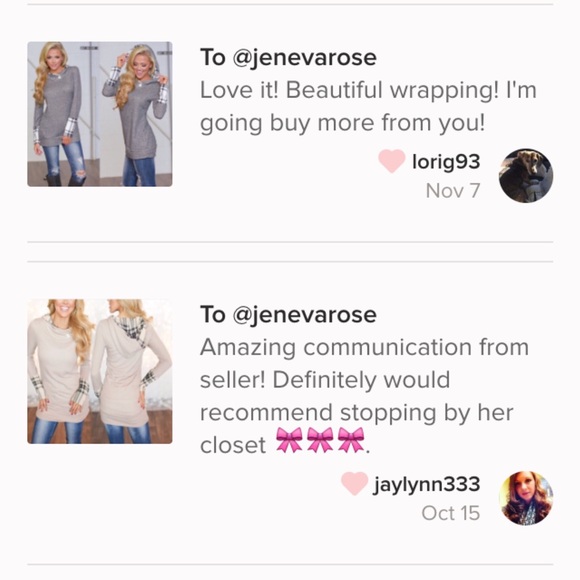 🎉LAST ONE🎉 Grey Plaid Hoodie - Picture 3 of 3