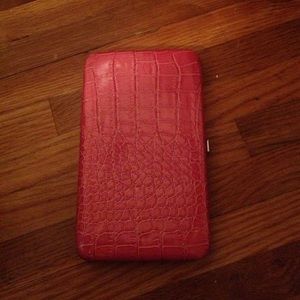 Pink wallet