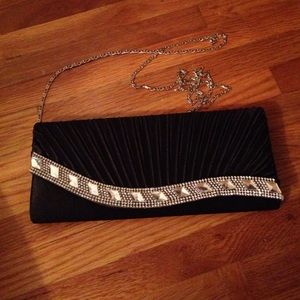Black dress purse