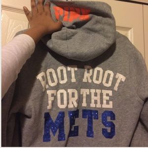 PINK New York Mets sweater