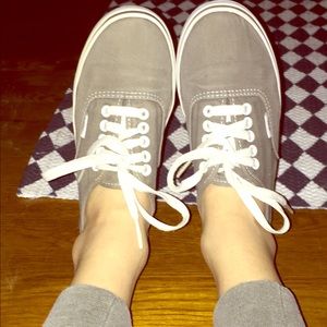 Grey Women's size 7 Vans
