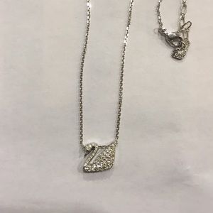 Swarovski Swan Pendant Necklace