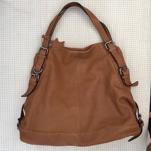 Boden Leather Tote Bag
