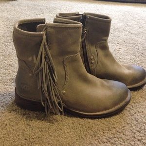 Ugg Suede Gray Boots