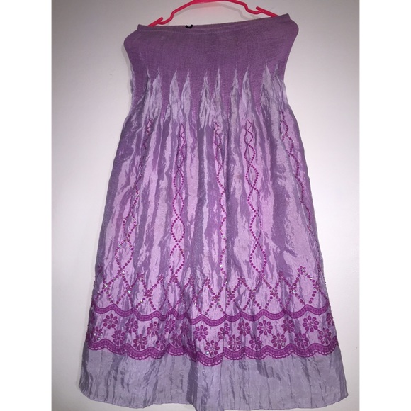 Multipurpose midi dress or maxi skirt