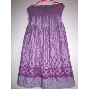 Multipurpose midi dress or maxi skirt