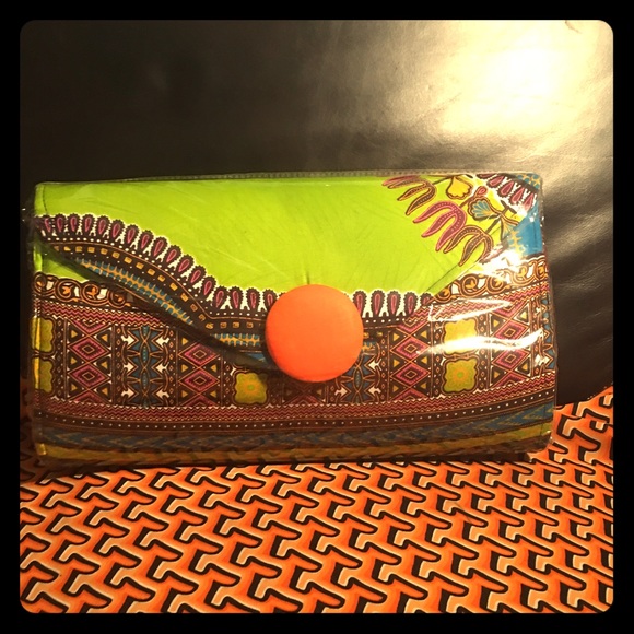 Dashiki African Clutch Bag