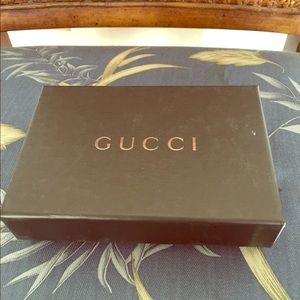 Gucci men's wallet box