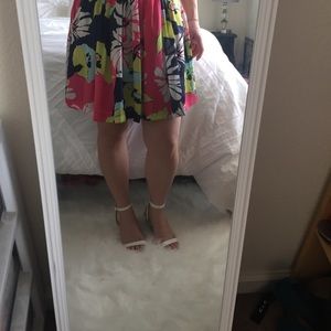 Flowery skirts