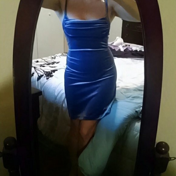 Going to donation soon Crushed velvet dress