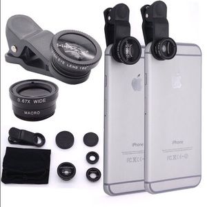 Black clip lens