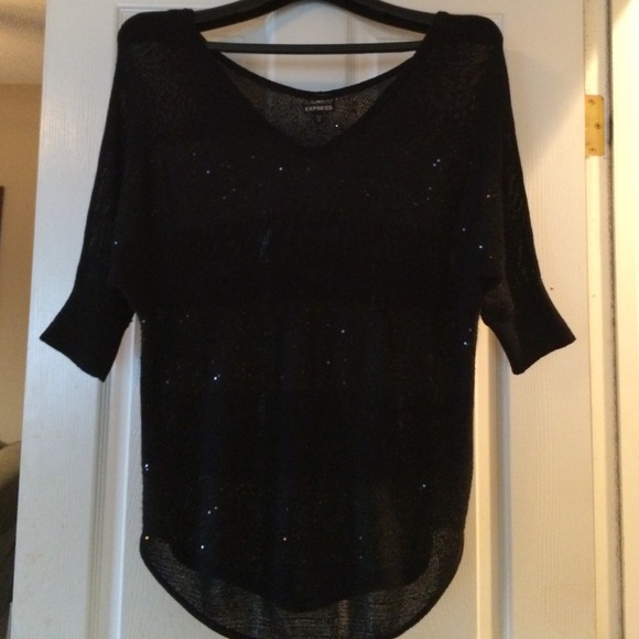 Express sequence sweater top
