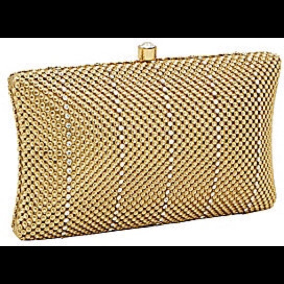 Whiting & Davis Crystal Pillow Minaudière