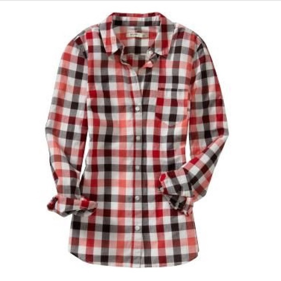 Red & black plaid shirt