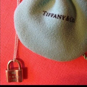Tiffany's lock necklace