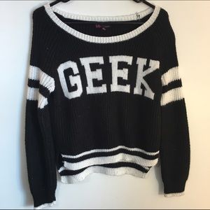 GEEK super comfortable sweater!