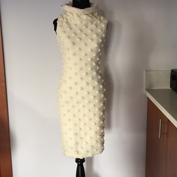 Dresses & Skirts - Off white/ cream turtle neck dress