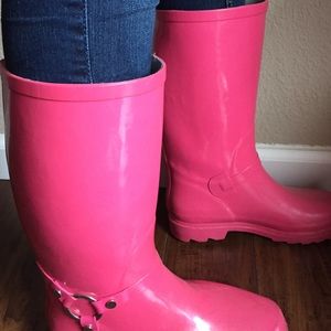 Pink Rainboots
