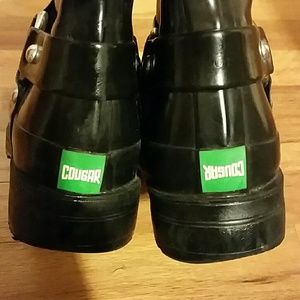 Cougar Boots Shoes - Cougar Boots Motorcycle Style Rainboots Cougar Boots Shoes - Cougar Boots Motorcycle Style Rainboots