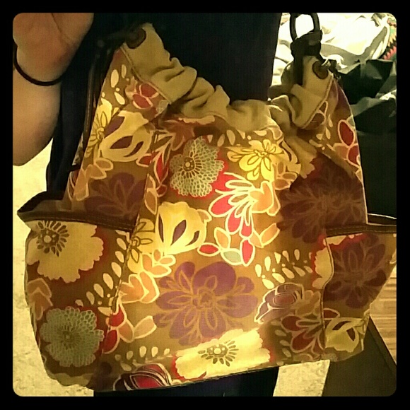 Floral Fossil Handbag/Tote