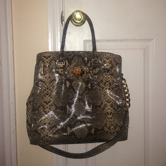 Snakeskin Michael Kors bag