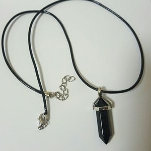 Black onyx pendant