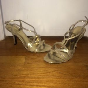 Gold kelly&katie heels