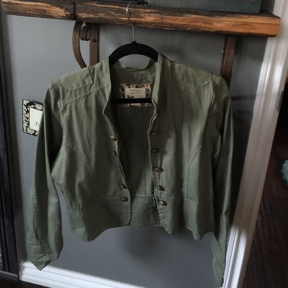 Army green jacket
