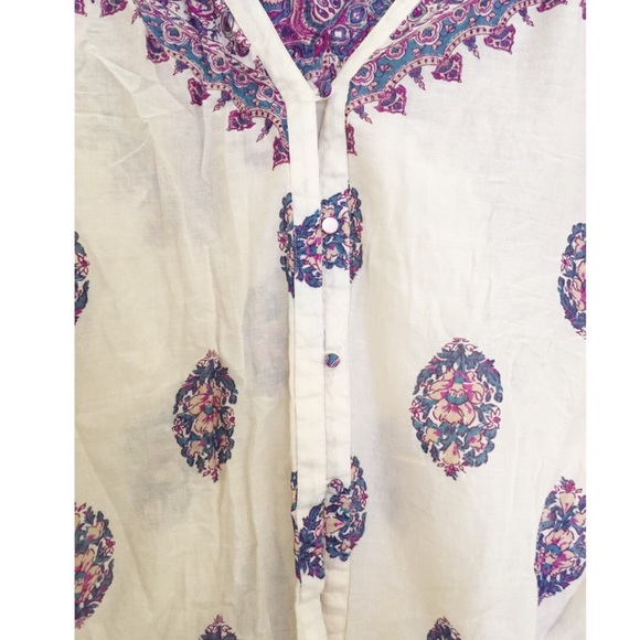 • s o l d • Billabong Boho Bell Sleeve Blouse - Picture 3 of 4