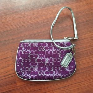 Coach wristlet
