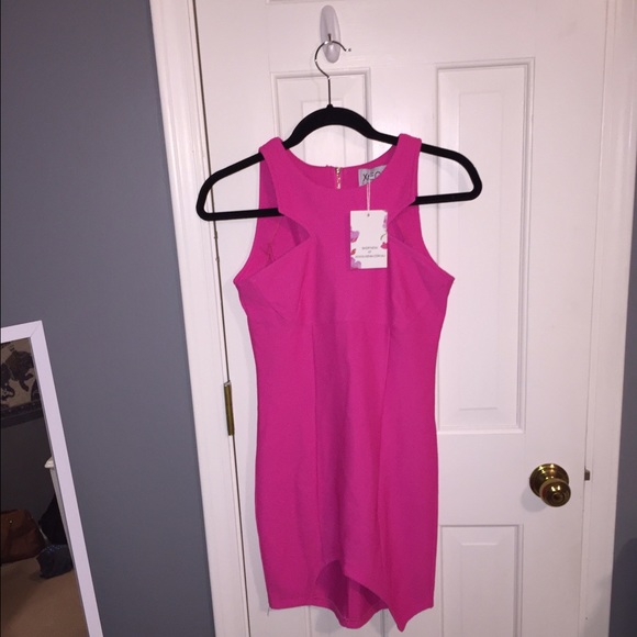 "THE LOVE DRESS" (NEON PINK)💖 - Picture 1 of 4