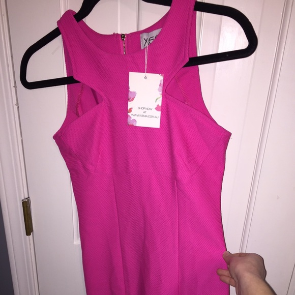 "THE LOVE DRESS" (NEON PINK)💖 - Picture 2 of 4