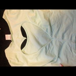 crop top with heart cut out