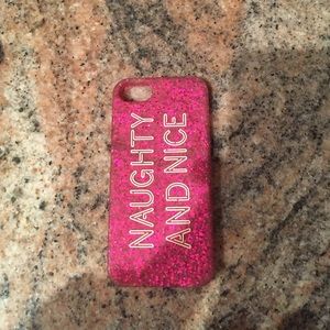 Kate Spade naughty and nice iPhone 5 case