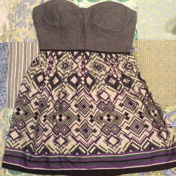 Strapless sundress!