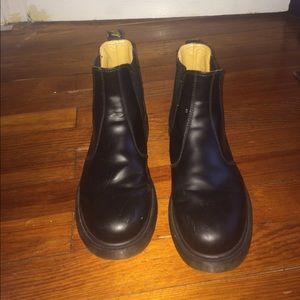 Black Dr. Marten Chelsea Boots