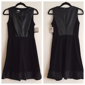 Donna Morgan Dresses - MOVING SALE❗️Back Laser Leather Cut-Out Dress Donna Morgan Dresses - MOVING SALE❗️Back Laser Leather Cut-Out Dress