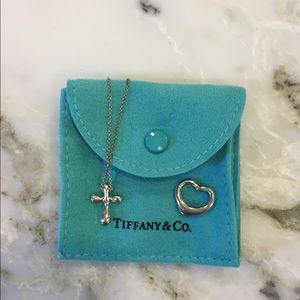 Tiffany and co necklace and charm