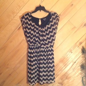 Lily Rose Black & Light Pink Dress