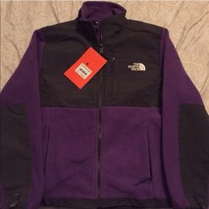 Perple North Face jacket sizes s
