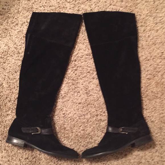 Franco Sarto Suede Boots!