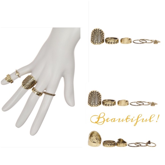 Set of 6 Beautiful Rings !