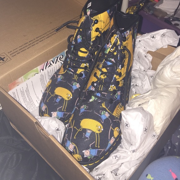 Doc Martens Shoes - Adventure Time Doc Martens STILL IN BOX NWT