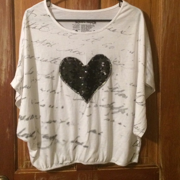 Black and white shirt!