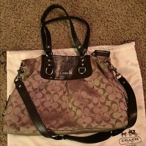 Authentic Coach Signature bag