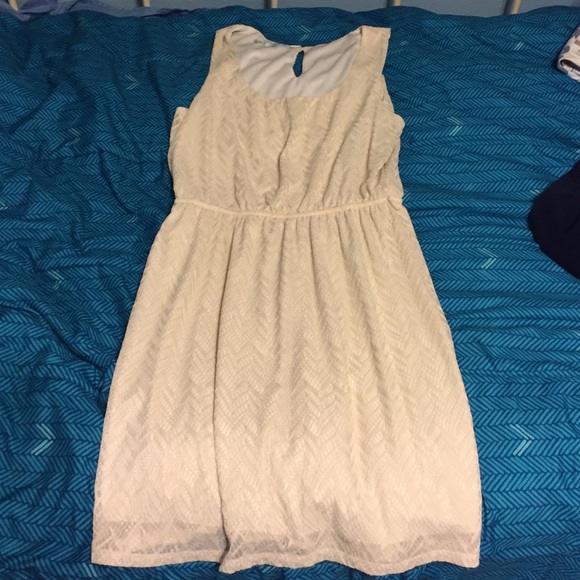 Cream dress