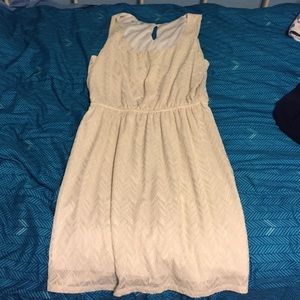 Cream dress