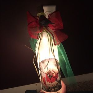 Wine bottle lights!