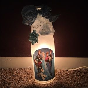 Light! Frozen bottle