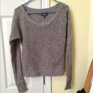 Silver jean Co silver sweater